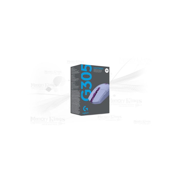 MOUSE Gaming LOGITECH G305 LIGHTSPEED 12K PURPLE Wireless