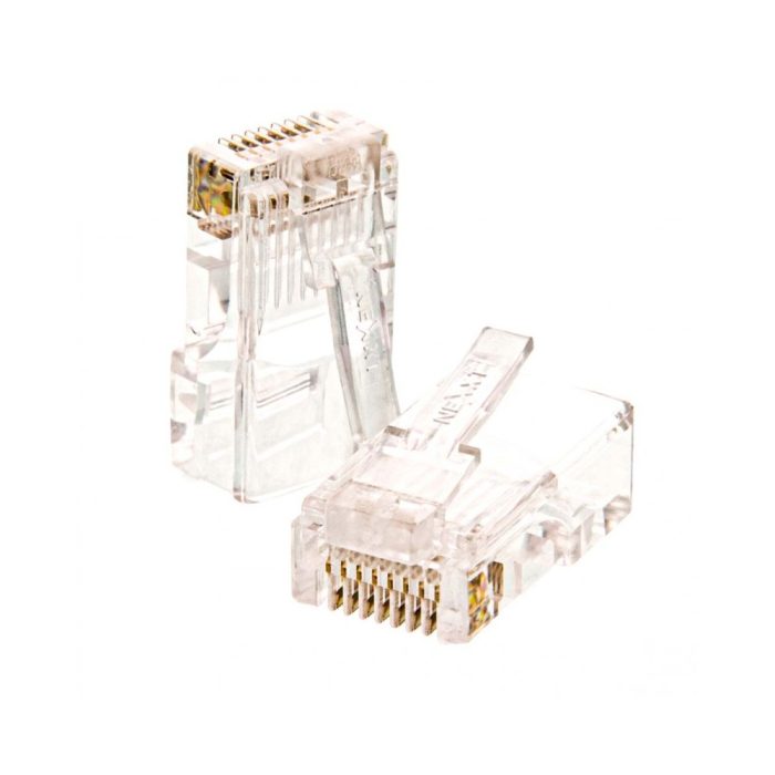 Conector RJ45 Nexxt Cat5e 50u – Ideal para redes rápidas, alta calidad y conexión segura