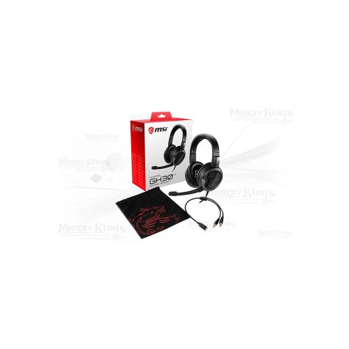 AURICULAR Gaming MSI IMMERSE GH30 V2 BLACK