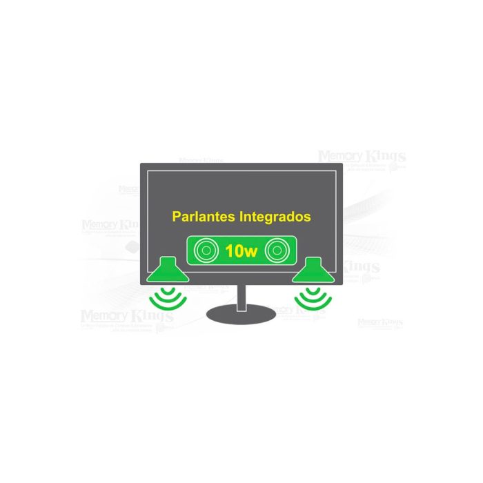 MONITOR 32 SAMSUNG M5 FHD SMART APPS WiFi BT, con Parlante y Control remoto