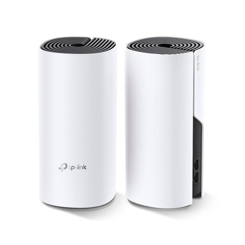TP-LINK DECO M4 - Sistema Wi-Fi - (2 enrutadores) - hasta 2800 pies cuadrados - malla 1GbE - Wi-Fi 5 - Doble banda