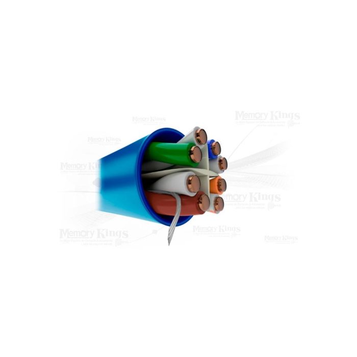 CABLE RED CAT-6 305mts NEXXT 23AWG U|UTP CM AZUL