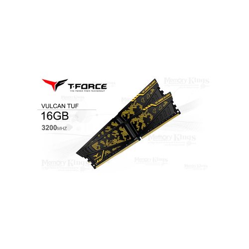 MEMORIA DDR4 16GB 3200 CL16 T-Force Vulcan TUF (2x8GB)