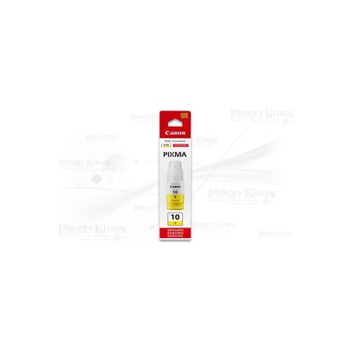 Botella de TINTA CANON GI-10 Yellow 70ml.