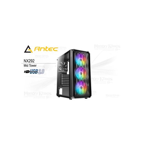 CASE Mid Tower ANTEC NX292 BLACK