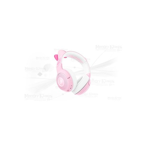 AUDIFONO C/MICROF. RAZER KRAKEN BT HELLO KITTY AND FRIENDS ED. CHROMA QUARTZ (RZ04-04860200-R3M1)