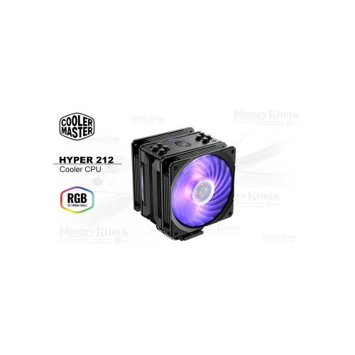 COOLER CPU AIR COOLER MASTER HYPER 212 BLACK EDIT.