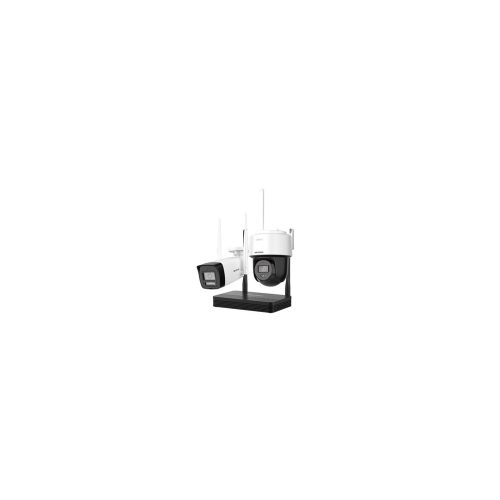 Hikvision - Network surveillance camera - 4MP H.265 One bullet + One PTD