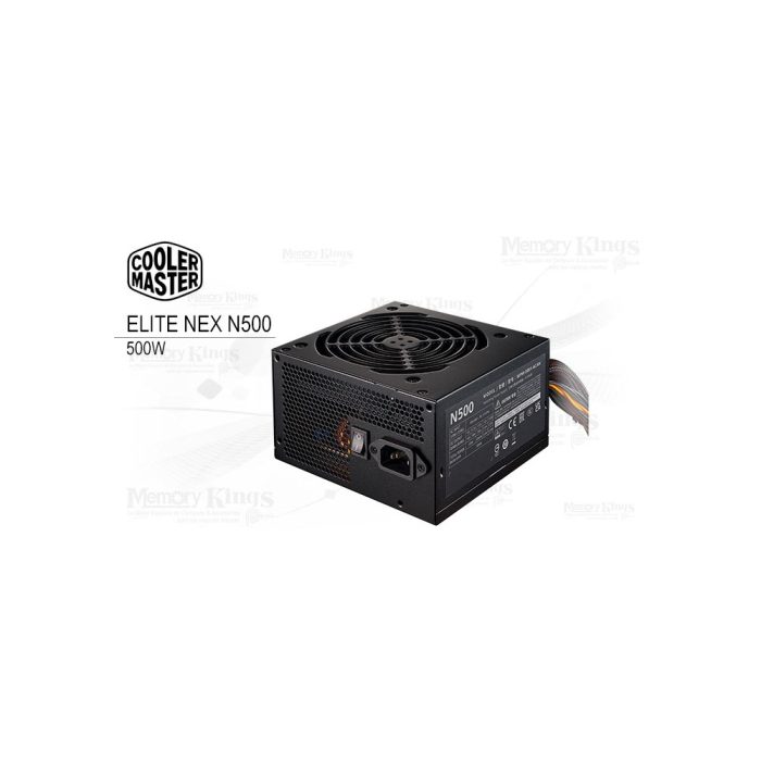 FUENTE 500W Certificada COOLER MASTER ELITE NEX N500