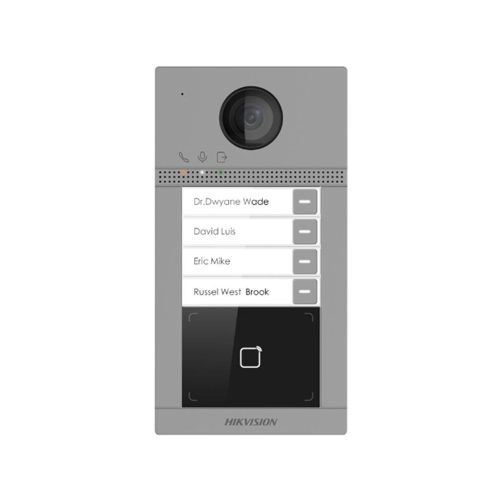 Hikvision Pro Series DS-KV8413-WME1 - Interfono IP - inalámbrico, cableado - Wi-Fi - 2.4 Ghz - 10/100 Ethernet