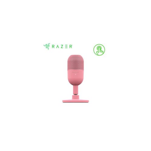 MICROFONO RAZER SEIREN V3 MINI USB STREAMING SUPERCARDIOIDE C/N SENSOR TOUCH SILENT QUARTZ (RZ19-05050200-R3U1)