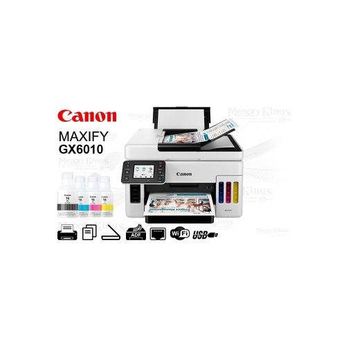 IMPRESORA MF CANON MAXIFY GX6010 ADF DUPLEX LAN|Wi