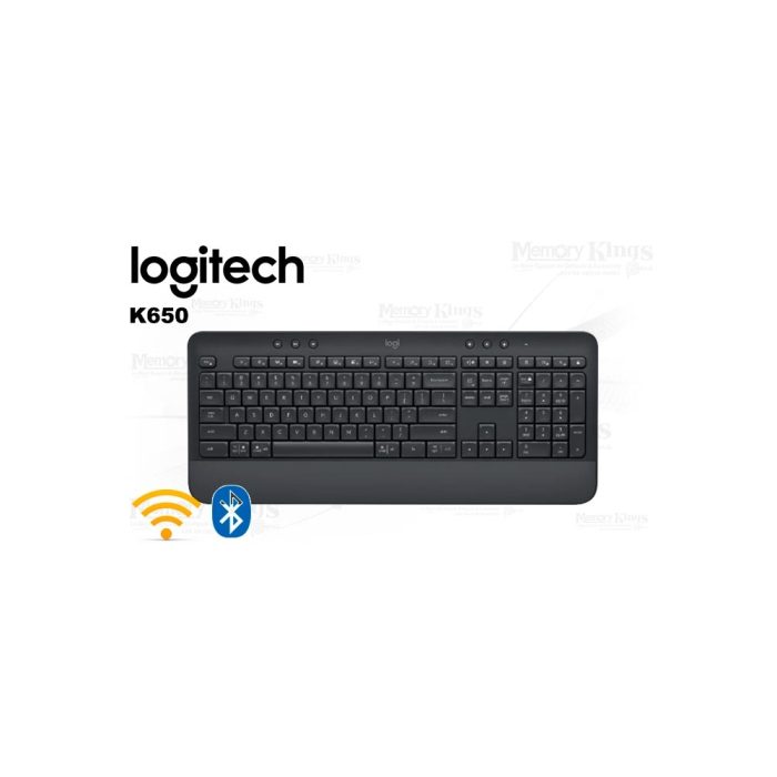 TECLADO LOGITECH SIGNATURE K650 BLACK Bluetooth&Wireless