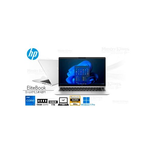 LAPTOP Core i7-1355U HP EliteBook 640 G10 16|1TB|14" grafica Intel Iris Xe, W11PRO