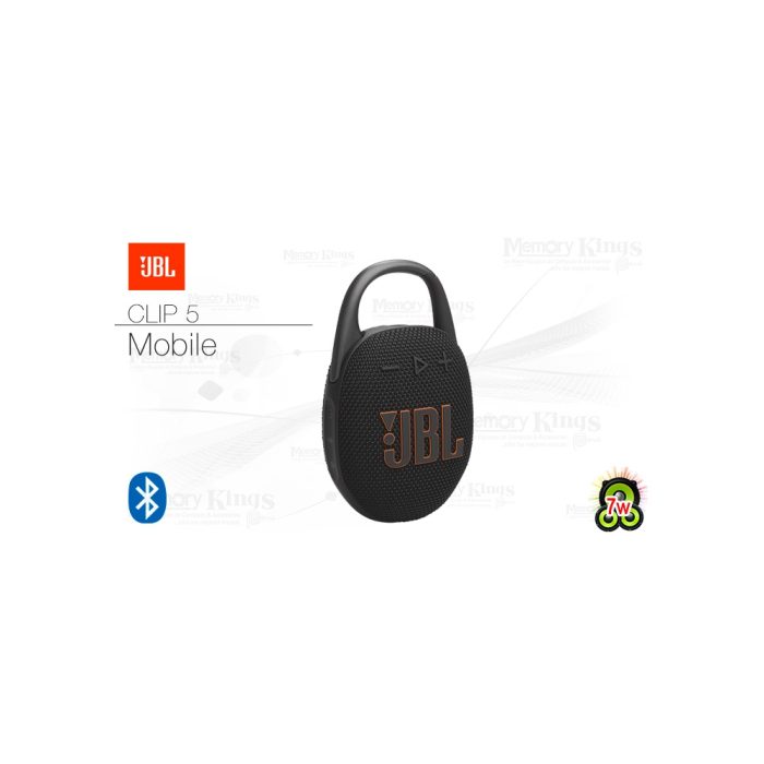 PARLANTE JBL Clip 5 BLUETOOTH BLACK