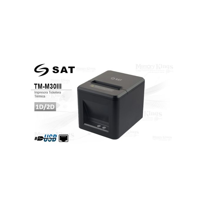 IMPRESORA Termica SAT Q22UE USB Ethernet 1D 2D