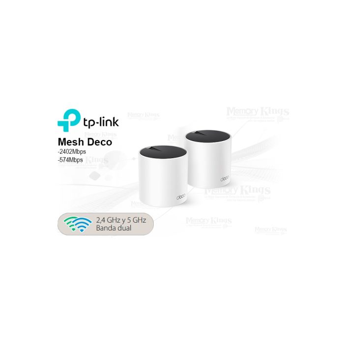 ROUTER TP-LINK Mesh Deco X55(PAQX2) AX3000 2BAND