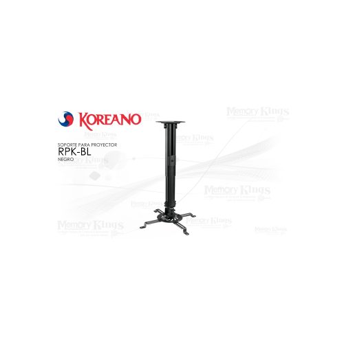SOPORTE PROYECTOR KOREANO RPK-BL PARA TECHO BLACK