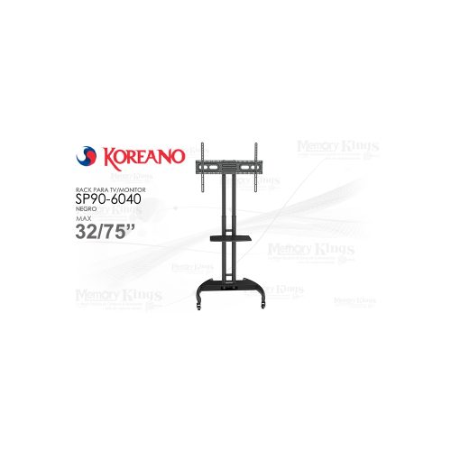 SOPORTE para TV PEDESTAL MOVIL KOREANO SP90-6040