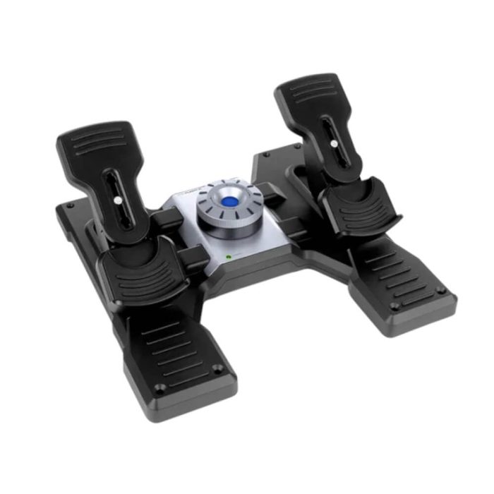 Logitech G Pedales de Timón USB PRO para Simuladores de Vuelo, Precisión y Control Avanzado