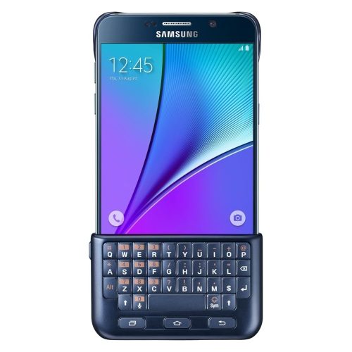 Case Samsung Galaxy Note 5 en Negro Azulado con Teclado Integrado - Protección y Funcionalidad