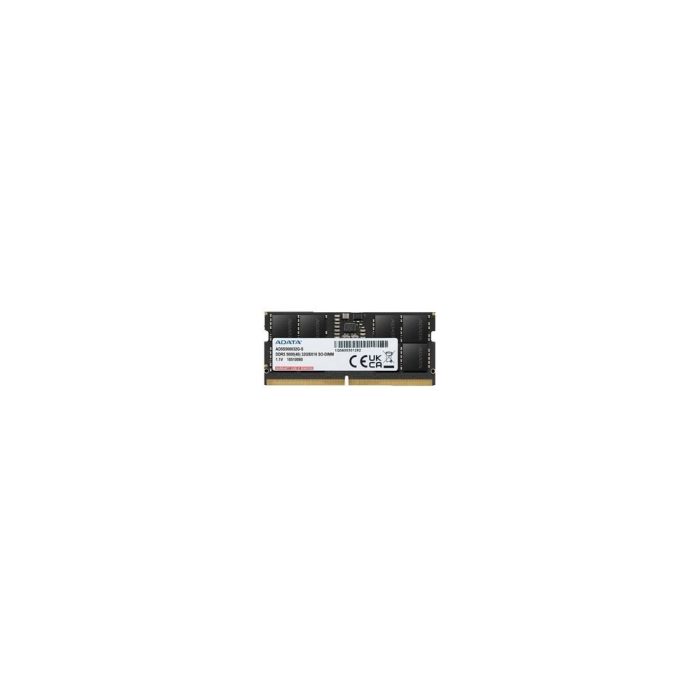 Módulo RAM Adata para Computador, Portátil - 16GB - DDR5-5600/PC5-44800 DDR5 SDRAM - 5600MHz - CL46 - 1.10V - ECC en matriz - 262-pin - SoDIMM - Toda la vida útil Garantía