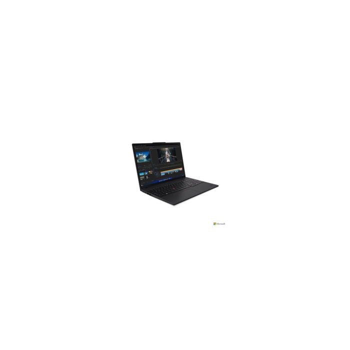 Lenovo T16 - Portátil 16" WUXGA, Intel Core i5, 16GB RAM, 512GB SSD, Win11 Pro, Negro, 3 años garantía