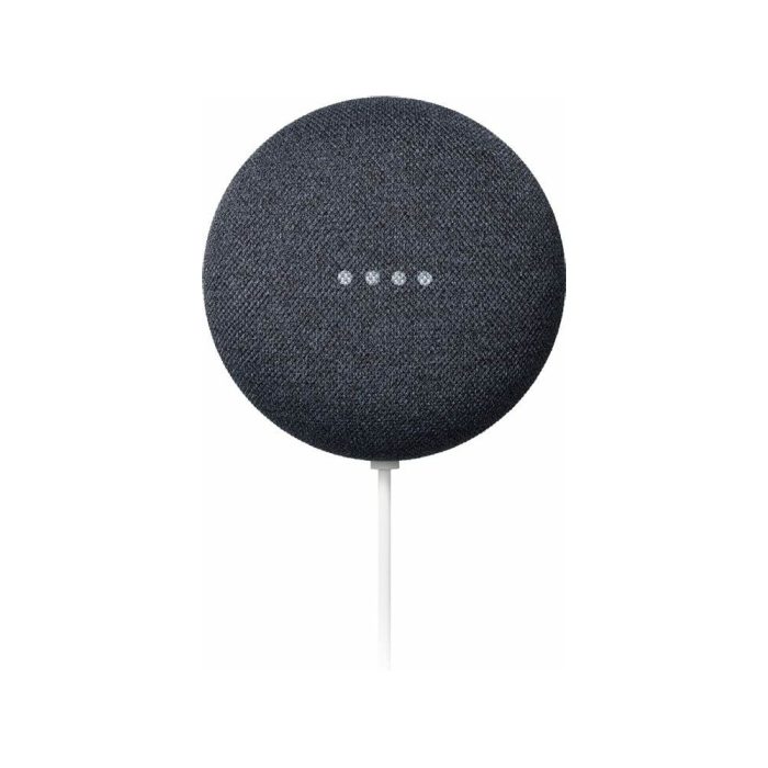Altavoz inteligente Google Nest Mini 2ª Gen con Asistente de Google para Android e iOS, compacto y potente