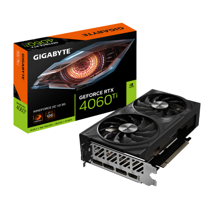 GEFORCE RTX 4060 Ti 8GB 128 bit GIGABYTE WINDFORCE OC