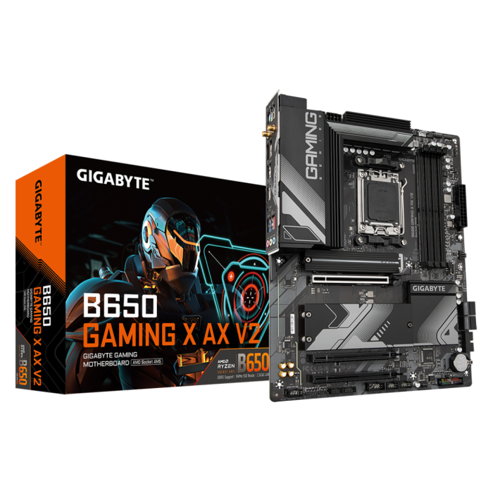 Motherboard Gigabyte B650 GAMING X AX V2, Chipset AMD B650, Socket AMD AM5, ATX