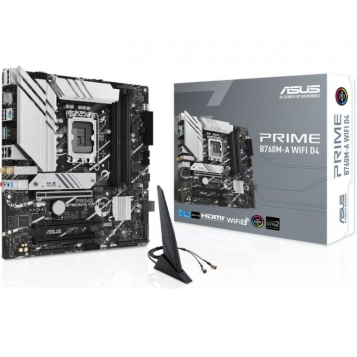 Motherboard ASUS PRIME B760M-A, Chipset Intel B760, LGA1700, Micro ATX