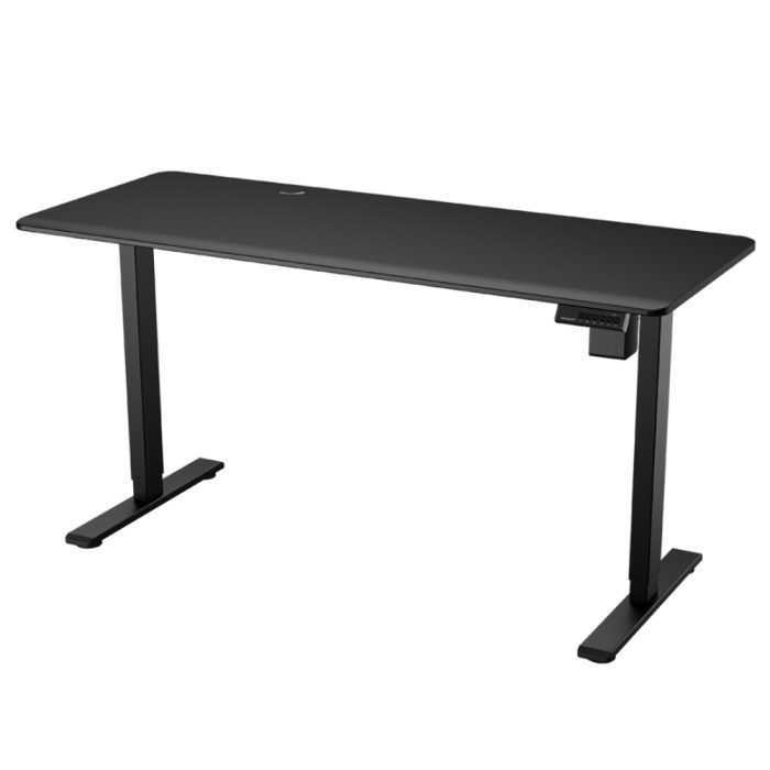 Escritorio eléctrico ajustable Cougar Royal Mossa 150 en negro - Ergonomía y estilo para tu oficina