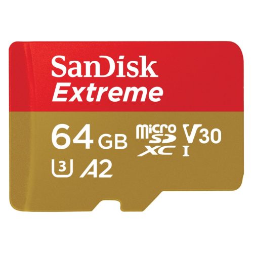 EXTREME MICROSDXC SQXAH 64GB ACTIONCAM