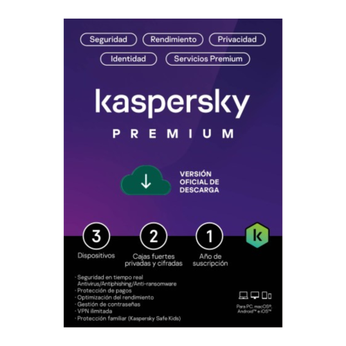 KASPERSKY PREMIUM 3PC 1Y