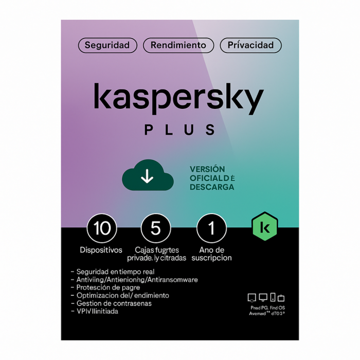 KASPERSKY PLUS 10PC 1Y