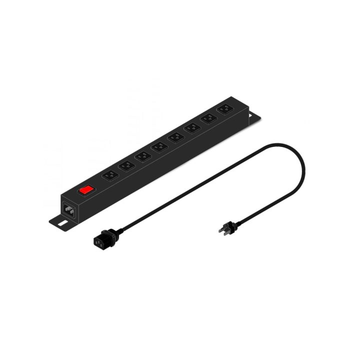 Unidad De Distribución De Energía (Pdu), Modelo: Pdu-H-08T-10A-8(N5-15R)-C14-1U