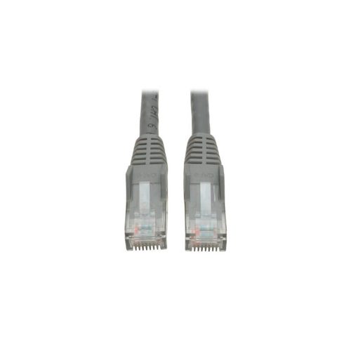 Cable Patch Moldeado Tripp-Lite Snagless Cat6 Gigabit (RJ45 M/M) - Gris, de 3.05 mts.