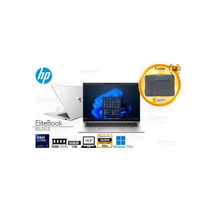 LAPTOP Core Ultra 7 165U HP EliteBook 830 G11 16|1TB|13.3" grafica Intel UHD, W11PRO