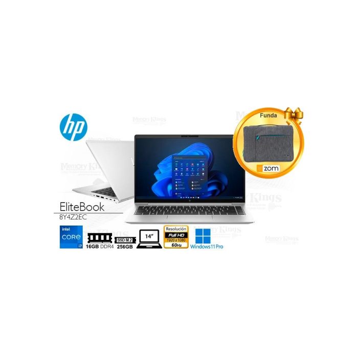 LAPTOP Core i7-1370P HP EliteBook 640 G10 16|256|14" grafica Intel UHD, W11PRO