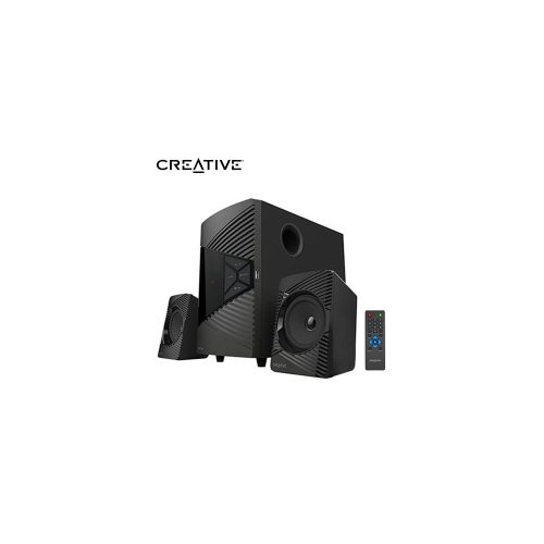 PARLANTE CREATIVE E2500 2.1 30W/60W  BT/ FM/ USB/ 3.5MM 220V BLACK (51MF0485AA001)