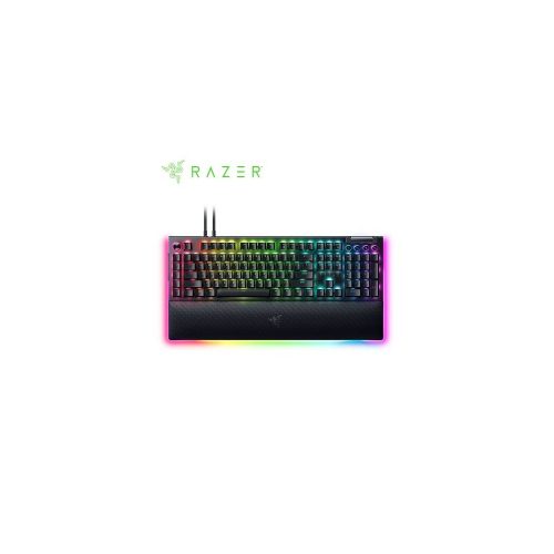 TECLADO RAZER BLACKWIDOW V4 PRO MECHANICAL USB-C SWTCH YELLOW US 3 ZONAS CHROMA BLACK (RZ03-04681900-R3U1)