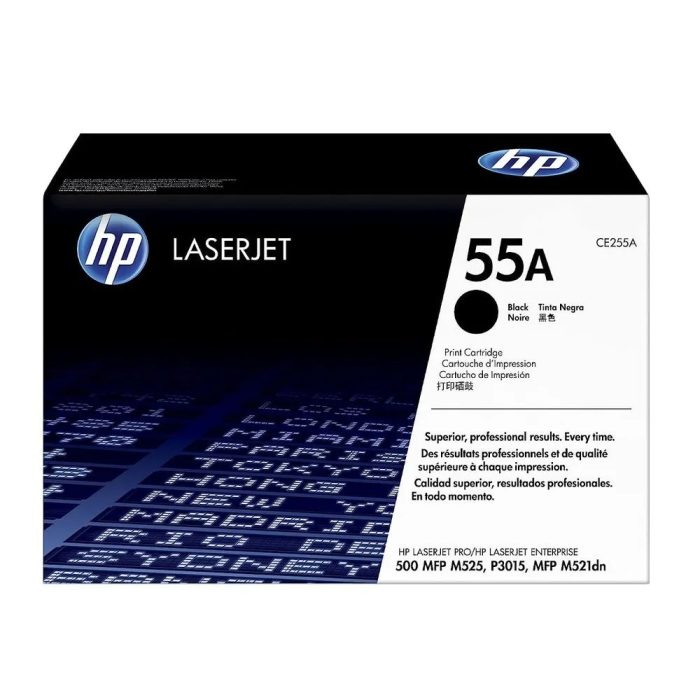 Tóner HP 55A Original Negro para LaserJet - Alta Calidad y Rendimiento - Ideal para Oficina