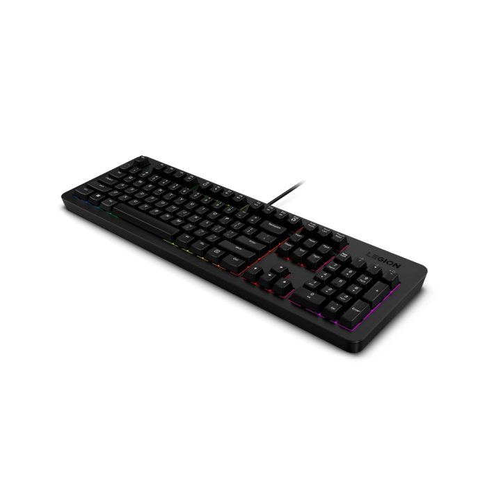 Teclado gamer Lenovo Legion KB310 RGB con cable USB 2.0