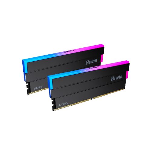 Memoria Udimm Biwin Black Opal Dw100 Rgb, 32Gb (2X16Gb) Ddr5-6000, Pc5-48000, Cl30, 1.35V