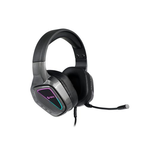 Auriculares gaming TEROS TE-8171N, estéreo, micrófono, luces RGB