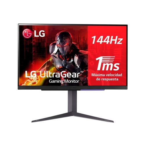 Monitor Gaming Lg 27" Ultragear, Uhd 4K Ips (3840X2160) 144Hz, Hdmi X2, Dp X1, Hp-Out X1