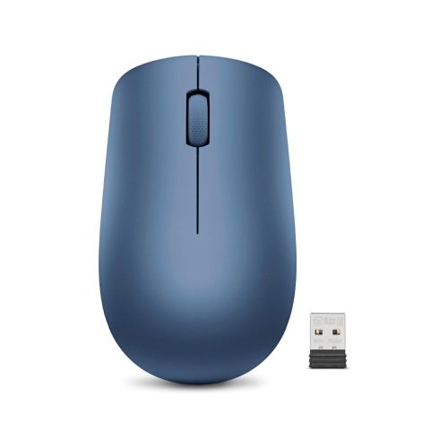 Mouse Lenovo 530, Interfaz Sensor Óptico, 1200Dpi, 3 Botones, Color Abismo Azul
