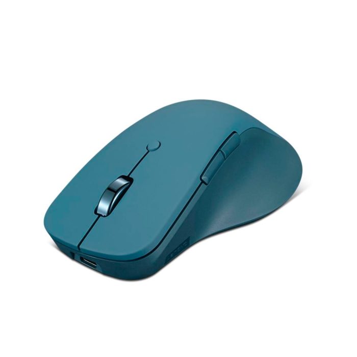 Mouse Lenovo Yoga Pro, Interfaz Sensor Óptico Azul Inalámbrico, 6 Botones, Verde Azulado