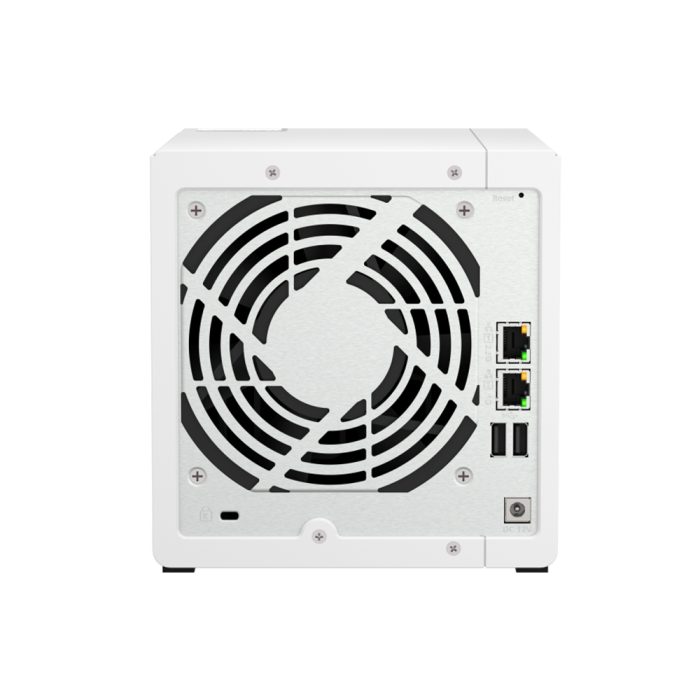 Servidor NAS QNAP TS-433-4G, ARM Cortex A55 4C/2GHz, 4GB RAM(On-Board), Bahias 4x3.5" SATA