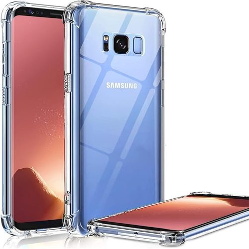 Funda RINGKE Fusion para Galaxy S8, flexible y resistente a golpes, parte trasera transparente antiamarillamiento